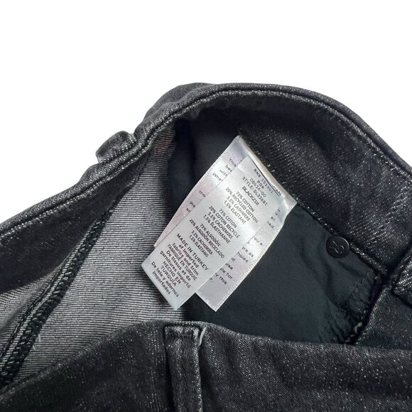 Good American Good Legs Skinny Jeans Size 2/26 Black218 Sculpting Denim GL336BT - Picture 9 of 12